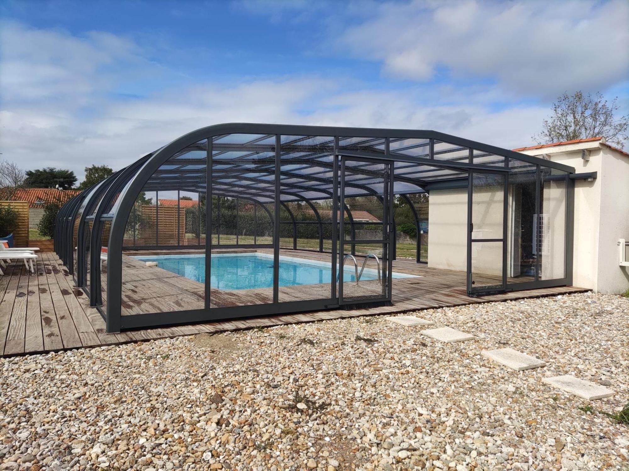 Maison Avec Piscine Privee, Proche Plage Avrillé Esterno foto